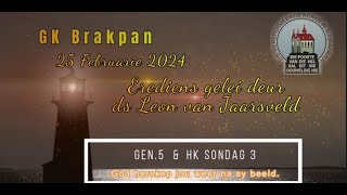 GK Brakpan  Sondag 25 Februarie 2024 EDITED [upl. by Lady]