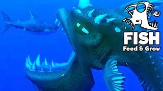 Feed and Grow Fish Gameplay German  Monster Vs Great White Shark [upl. by Pellegrini]