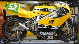 Yamaha TZ250 Grand Prix Racer  Rebuild time lapse [upl. by Zil]