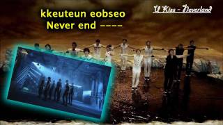 Neverland  U Kiss KaraokeInstrumental [upl. by Buller]