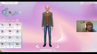 I created my dad in sims Streamed 61724 [upl. by Brig]