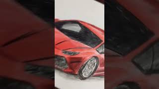 Lamborghini car drawing [upl. by Oirram]