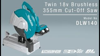 Makita UK DLW140 Cutoff Saw [upl. by Fasa]