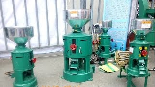 grain dehulling peeling machine [upl. by Aicirtac]