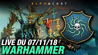 VOD ► Retour sur Warhammer avec la nouvelle race   Live du 07112018 [upl. by Willett143]