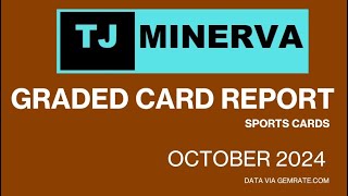 October 2024 Graded Sports Card Report [upl. by Borchert974]