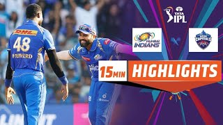 dc vs mi ipl 2024 highlightsmi vs dc ipl match highlights viral ipl cricket [upl. by Vijar]