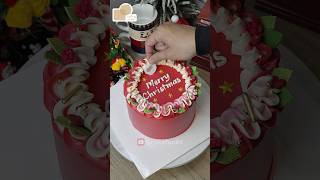 Merry Christmas Cake Ideas Part 22  shorts cake merrychristmas cakefun vuongtroncake [upl. by Darla]