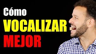 Cómo CALENTAR LA VOZ para HABLAR BIEN EN PÚBLICO  Ejercicio de Vocalización para una Voz Potente [upl. by Athalia]