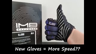 IMB Racewear Custom SSG1 Short Sim Racing Gloves  Quick Unbox and Review [upl. by Adnesor]