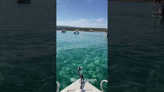 Лучшая лагуна на Ситонии Blue Lagoon Greece chill travel bluelagoon greece [upl. by Utham]