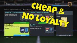 FUT 22  SBC  Inter v Latium  Marquee Matchups  Cheap amp No Loyalty [upl. by Eceeryt]