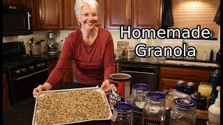 Brendas Delicious Homemade Granola with Two VariationsEasy Recipe [upl. by Airebma751]