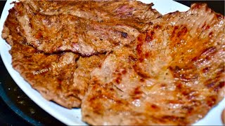 Como hacer un rico bistec  Como sazonar la carne [upl. by Jann]