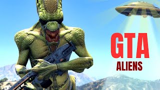 I met an alien in gta online [upl. by Lamrej]