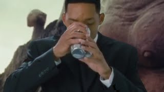 Will Smith slaps the milk out of Chris Rock [upl. by Etnoed794]