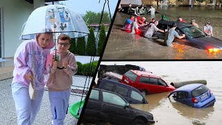 Inundatii in Moldova si Romania [upl. by Correy839]