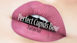 Perfect Cupids Bow Tutorial [upl. by Neelat33]