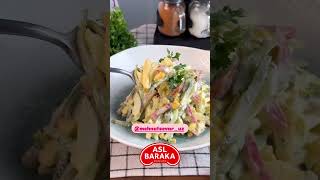 Mazali mayonezli salat recipe cooking food shorts [upl. by Wagshul]