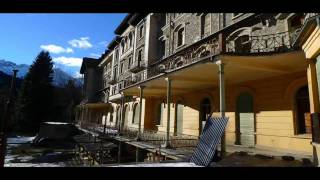 Sanatorio del Gottardo Spukhaus Geisterhaus Sanatorium Tessin Klinik HD [upl. by Niuq]