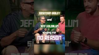 Jonathan Bailey and Jeff Goldblum singing for NO REASON jonathanbailey wicked edit arianagrande [upl. by Gunn]