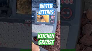 Hydro Jetting Grease From Kitchen Sink Drain With High Pressure  Ultra Plumbing amp Drain Cleaning [upl. by Livia722]