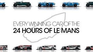 Le Mans Winners Every Winning Car of the 24 hours of Le Mans [upl. by Hasheem638]