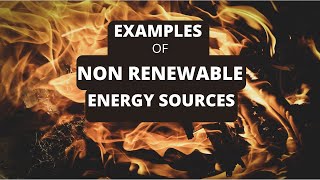 NonRenewable Energy Sources FOSSIL FUELS [upl. by Ahsinom863]