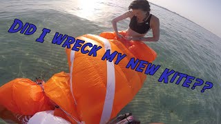 I Learn To Foil Board  The Risk of Foilboarding with a Foil Kite  ep7 [upl. by Joel]