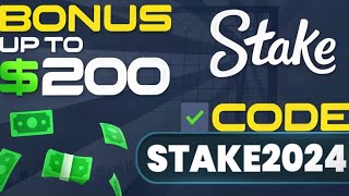 STAKE PROMO CODE quotSTAKE2024quot upto 200 DEPOSIT BONUS stake promo code 2024 review [upl. by Enois]