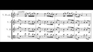 Vivaldi  Concerto op 3 n 8  full score [upl. by Manno569]