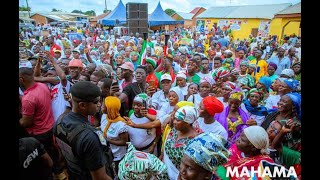 WOW WALEWALE WAS BOILING AS JOHN DRAMANI MAHAMA CAMPAIGN TOUR LANDED IN THE NORTH EAST REGION [upl. by Akimyt]