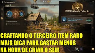 F2P CRIANDO MAIS UM ITEM RARO  DICAS PARA CRIAR O SEU GASTANDO MUITO POUCO NO NIGHT CROWS [upl. by Enyar]