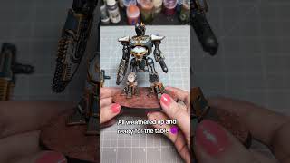 Reaver Titan for Adeptus Titanicus warhammer40k warhammerminiatures [upl. by Dnomsaj]