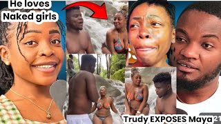 Miss TRUDY EXPOSES WODE MAYA Struggles in their Marriage Depression and Tears MissTrudyy [upl. by Ailla77]