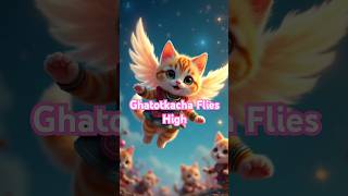 Ghatotkacha Soars Through the Night mahabharata cat cute [upl. by Yrram]