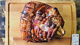 Oven Roast Pork Picnic Shoulder  Easy Crispy Under 10 [upl. by Marchall]