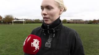 Hedvig Lindahl Swedish female footballer of the year [upl. by Hnid]