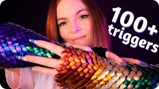 ASMR 100 Triggers for People Who Get Bored Easily 😱 [upl. by Lynett]