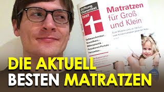 Stiftung Warentest Matratzentest die Testsieger 102018 [upl. by Hyacinthie732]