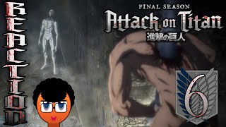 Attack on Titan S4 E6 REACTION  Erens Rampage Continues  Shocking Revelations [upl. by Rumpf]