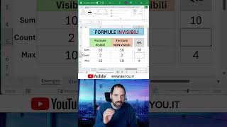 Formule Invisibili excel exceltips exceltricks exceltutorial [upl. by Ylus264]