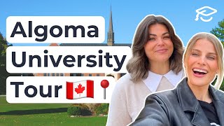 Algoma University International Student Tour  Sault Ste Marie Campus Guide [upl. by Salome684]