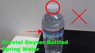 ✅ How To Use Crystal Geyser Bottled Spring Water Review [upl. by Kaufman]