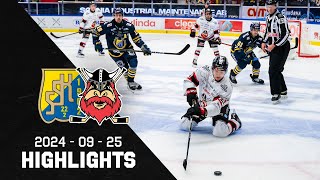 Highlights Södertälje SK  Nybro Vikings 43 [upl. by Navnod]