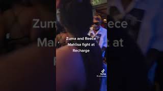 Zuma and Reece Madlisa fight at Recharge 😱 [upl. by Holle688]