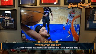 Play Of The Day Jalen Suggs Gets The Breakaway Dunk As The Magic Improve To 135  113023 [upl. by Rea]