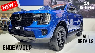 2023 Ford Endeavour BiTurbo Premium SUV  Panoramic Sunroof New Features Interiors  Ford Everest [upl. by Asial460]