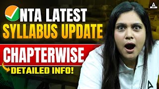 NTA Latest Syllabus Update  NEET Biology Chapter Wise Details  Garima Goel [upl. by Streeto]