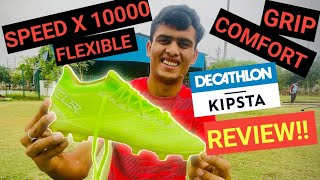 KIPSTA MENS FOOTBALL BOOTS CLR FGFIRST LOOKREVIEW GROUND TESTBEST FOOTBALL SHOES IN INDIA [upl. by Kavanagh]